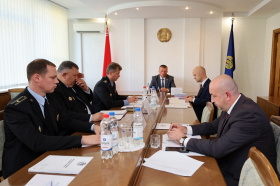 Пытанні гарантавання ўласнай бяспекі ў сістэме органаў прымусовага выканання разгледзелі ў Міністэрстве юстыцыі