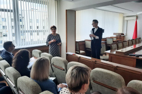Актуальныя пытанні нарматворчасці разгледзелі на навучальным занятку ў Міністэрстве юстыцыі