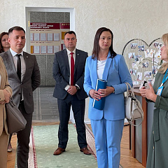 Наталля Філіпава ў Жабінцы: У рэгіёна вялізны патэнцыял