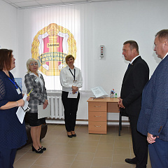 У Глыбокам адкрылі новы будынак міжраённага аддзела прымусовага выканання